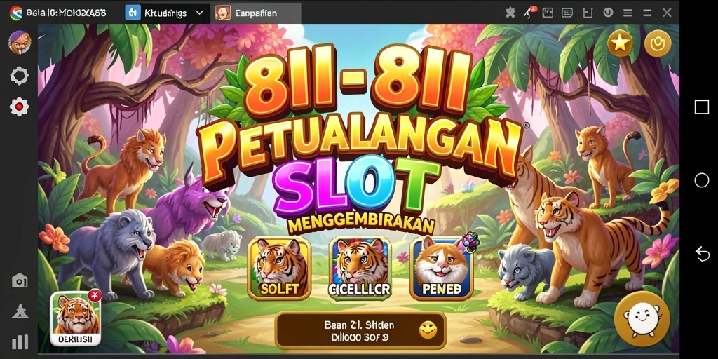 Tampilan gameplay slot 8II yang seru dan menarik.