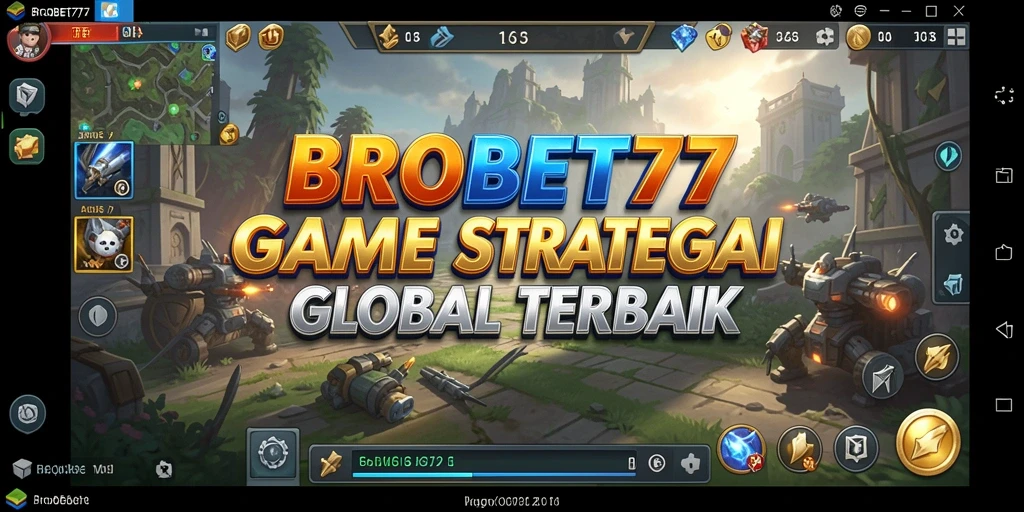 Tampilan gameplay intens dan strategis dari BROBET77.