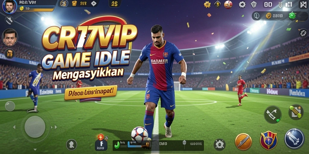 Tampilan gameplay CR7VIP yang mengasyikkan dan colorful.