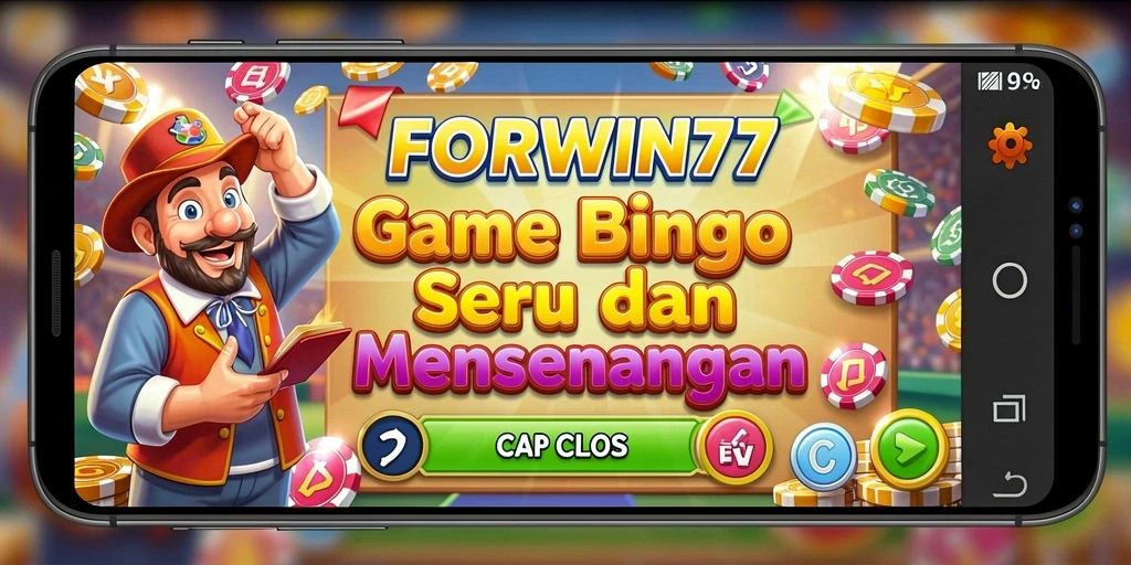 Tampilan gameplay Bingo yang seru dalam <strong>FORWIN77</strong>