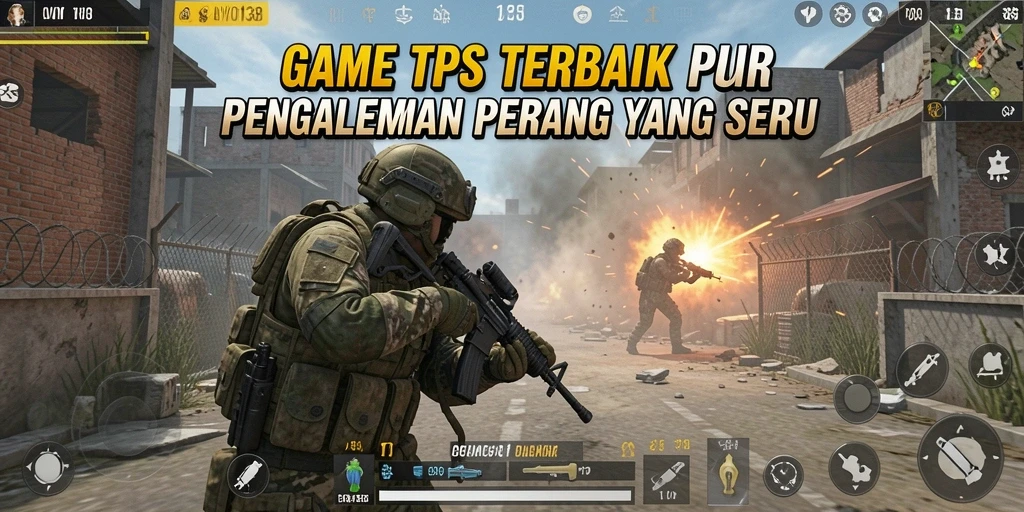 Screenshot menunjukkan intensitas gameplay TPS GAYO138.