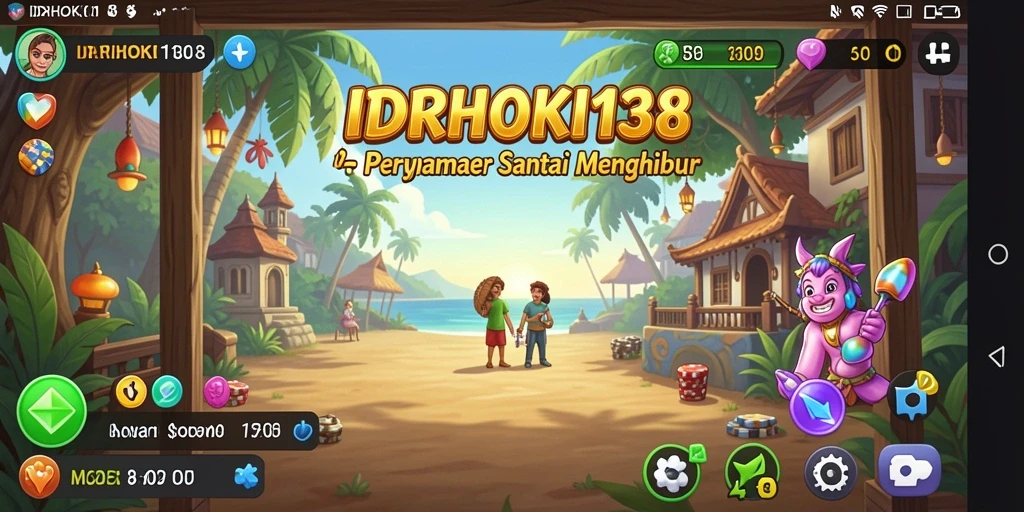 Gambaran gameplay menarik dari IDRHOKI138 dalam suasana santai.
