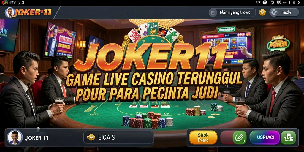 Tampilan gameplay JOKER11 yang menarik dalam kategori Live Casino.