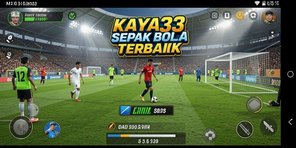 Gambaran gameplay sepak bola KAYA33 yang seru dan interaktif.