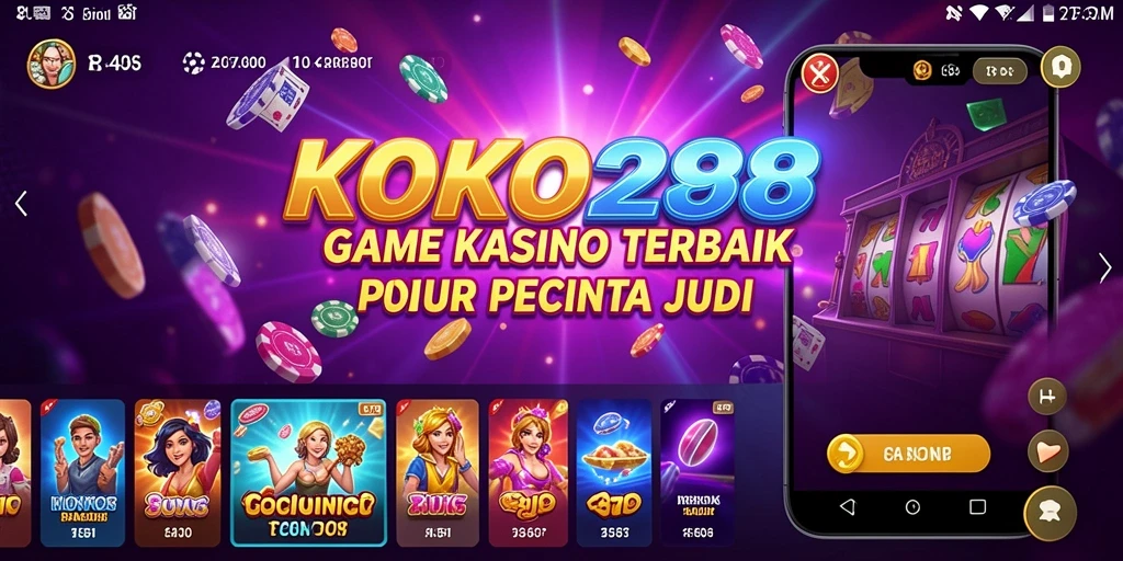 Tampilan gameplay KOKO288 yang menarik dan interaktif.