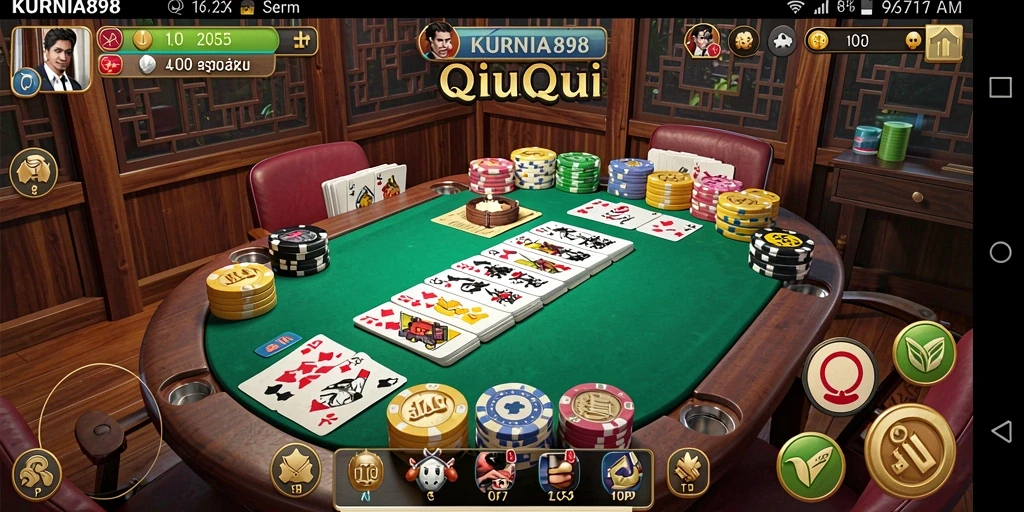 Tampilan gameplay seru dari KURNIA898 yang penuh strategi.
