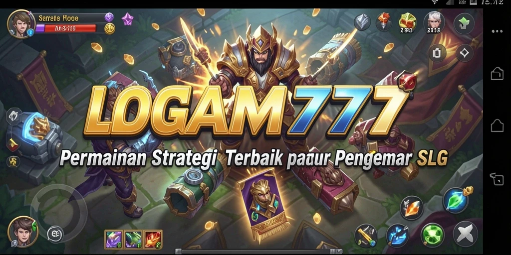 Tampilan gameplay LOGAM777 yang menarik dan penuh strategi.