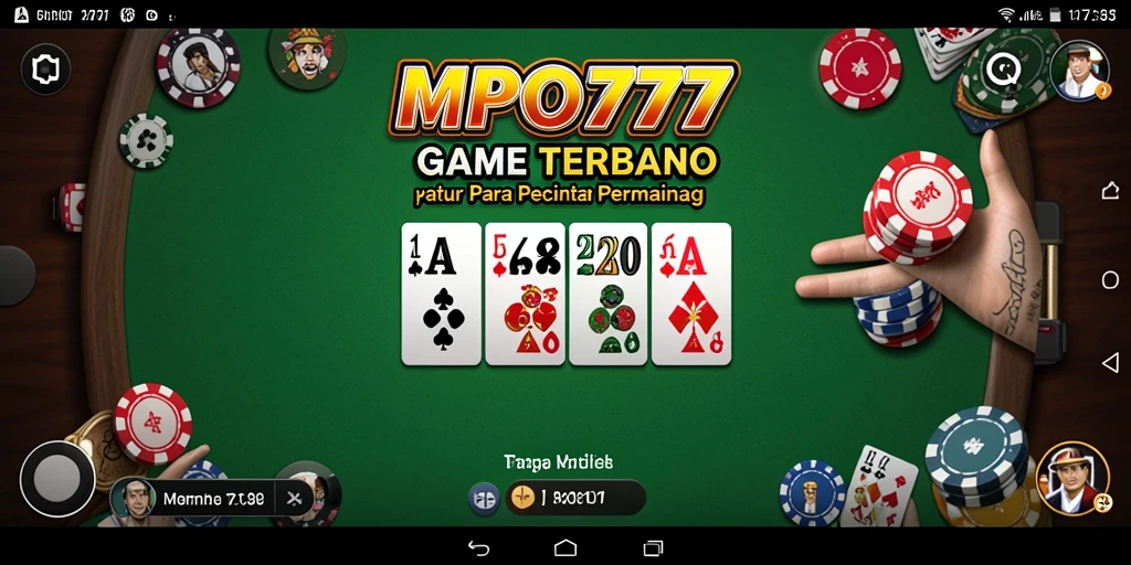 Tampilan gameplay seru dan menarik dari MPO777.