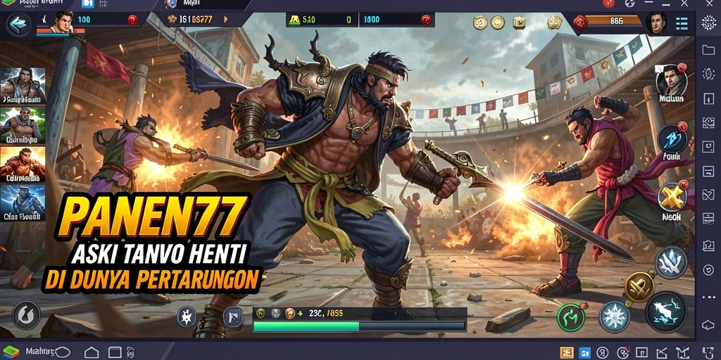 Tangkapan layar gameplay PANEN77 yang intens dan menarik.