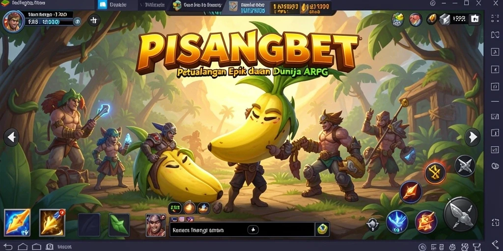 Tampilan gameplay seru PISANGBET dalam dunia ARPG.
