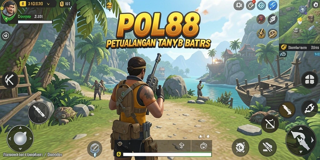 Screenshot gameplay POL88 menunjukkan eksplorasi dunia terbuka yang menakjubkan.