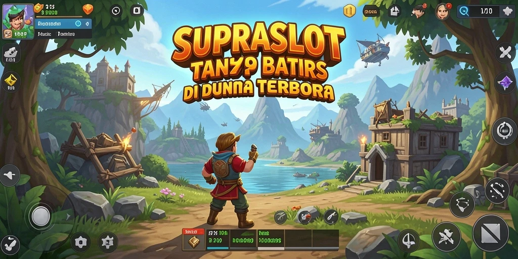Tampilan gameplay SUPRASLOT yang menarik dan menawan.