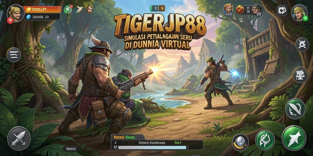 Gameplay menarik TIGERJP88 dalam simulasi petualangan.
