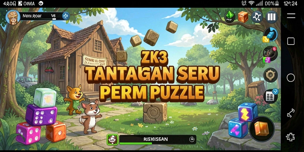 Tampilan gameplay ZK3 yang menarik dan penuh tantangan.